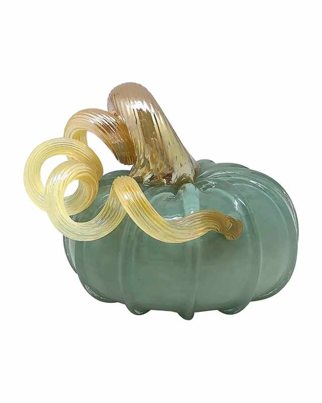 Small Glass Pumpkin