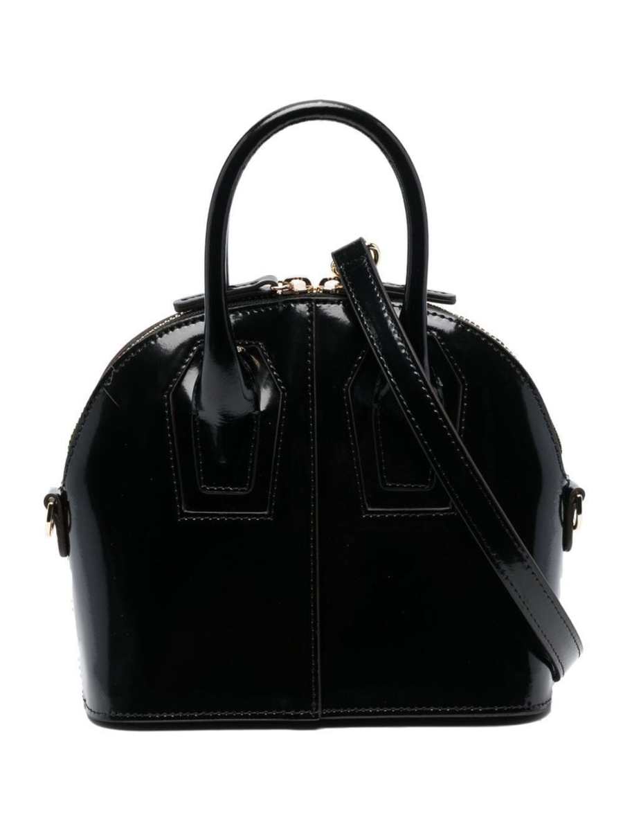 Merci grained-leather tote bag