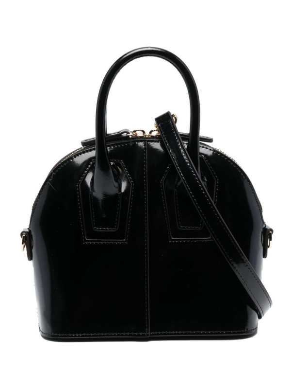 Merci grained-leather tote bag