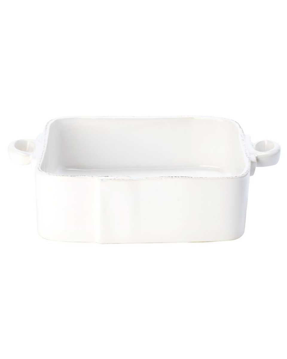 Lastra Square Baker, White