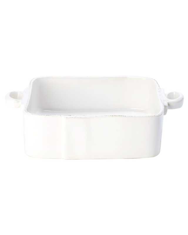 Lastra Square Baker, White