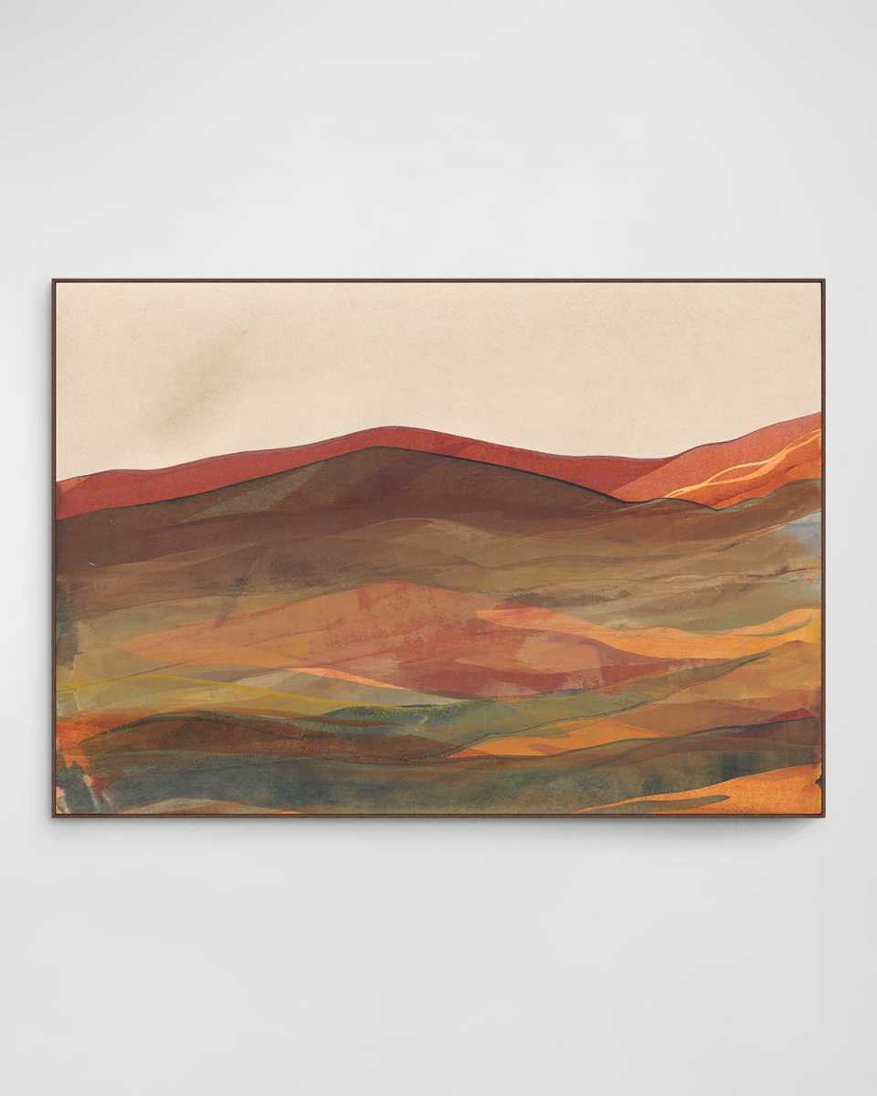 "Geological Survey" Framed Giclee by David Erickson