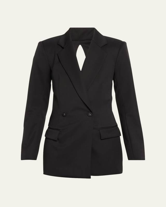 The Riley Blazer Jacket with Split Back