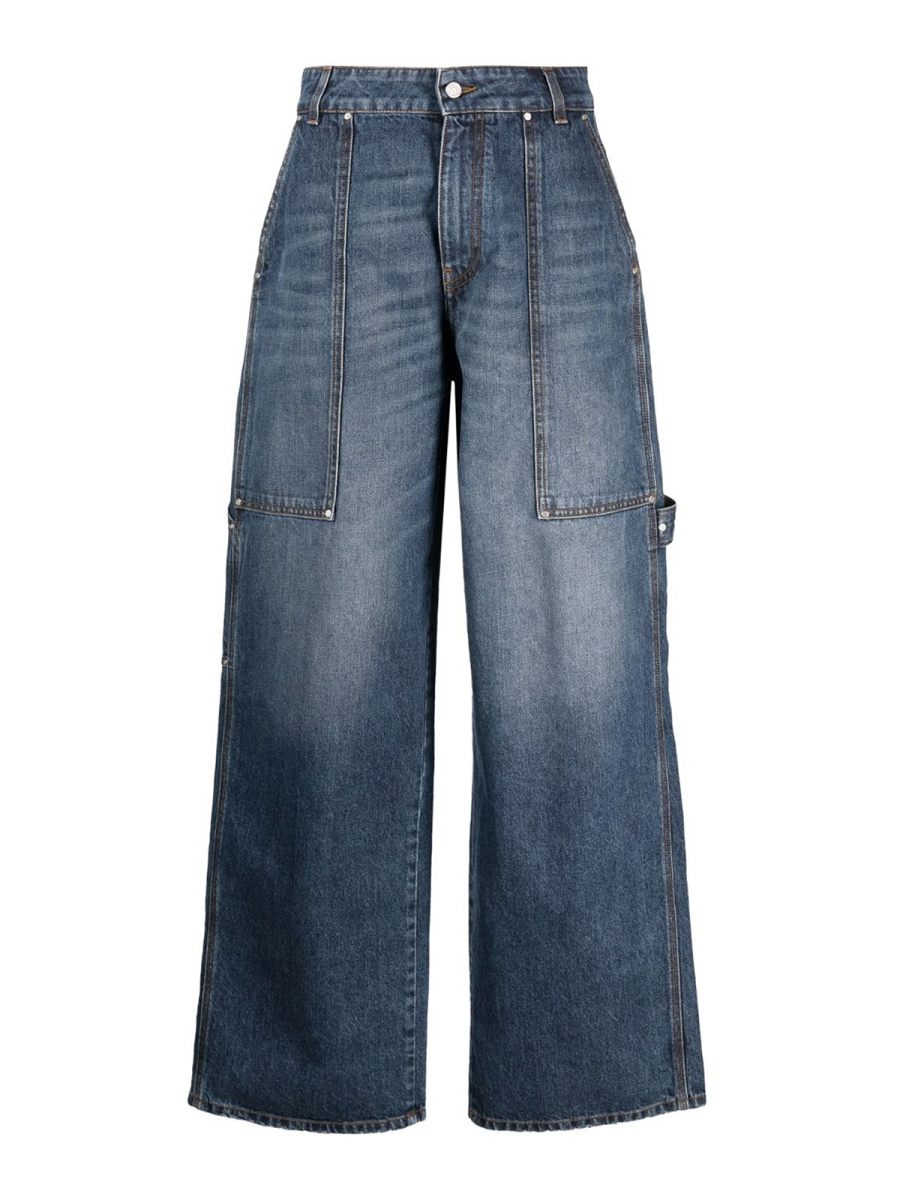 Stella Mccartney Jean Droit - Bleu