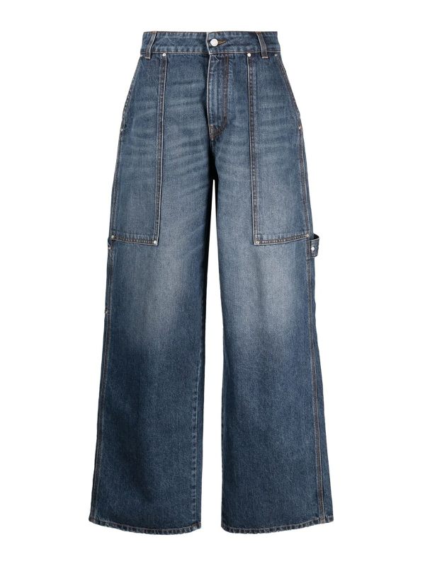 Stella Mccartney Jean Droit - Bleu