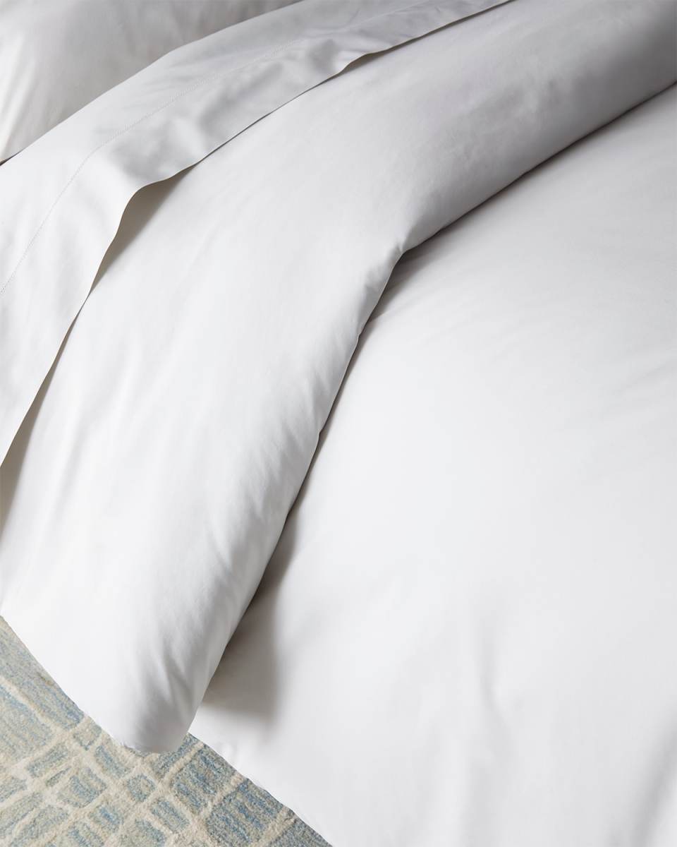 Nuvola Percale 600 Thread Count Duvet Cover