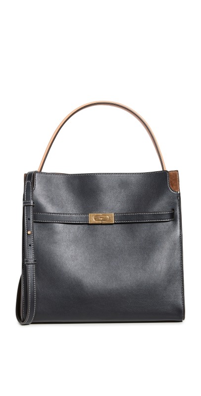 Tory Burch Lee Radziwill Double Bag Black