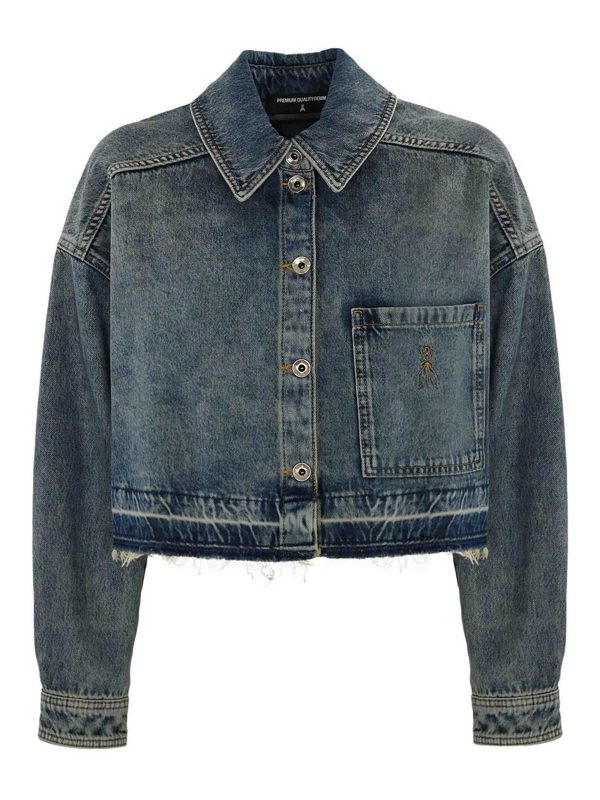 Patrizia Pepe Veste Casual - Délavé