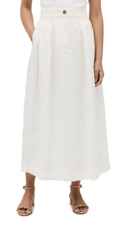 Jenni Kayne Annabel Skirt Ivory