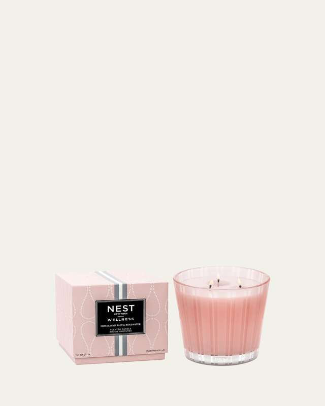 21.2 oz. Himalayan Salt & Rosewater 3-Wick Candle