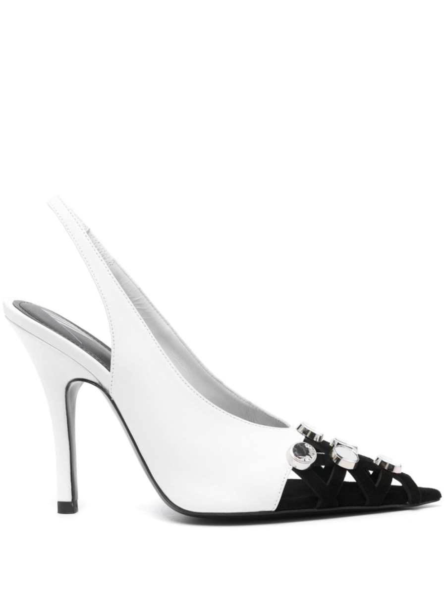 105mm Fiona slingback pumps
