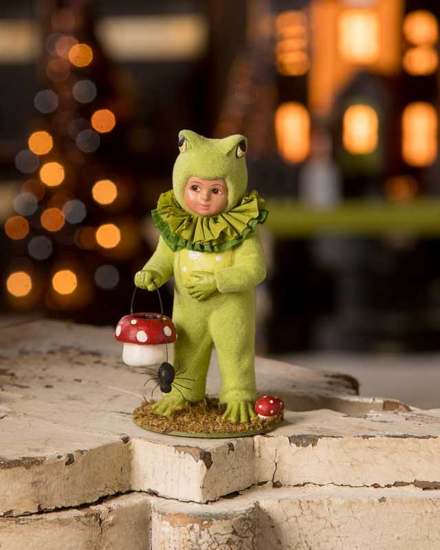 Dressed Up Manny Halloween Frog