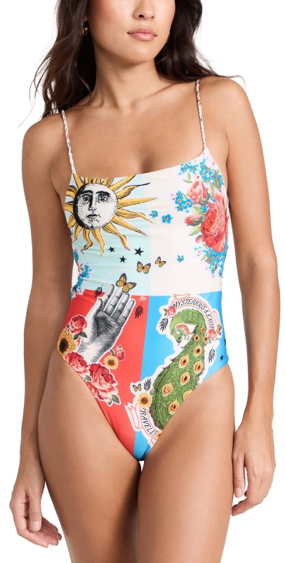 Agua Bendita Kali One Piece Swimsuit Multicolor