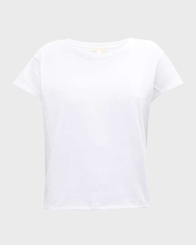 Crewneck Organic Cotton French Terry Top