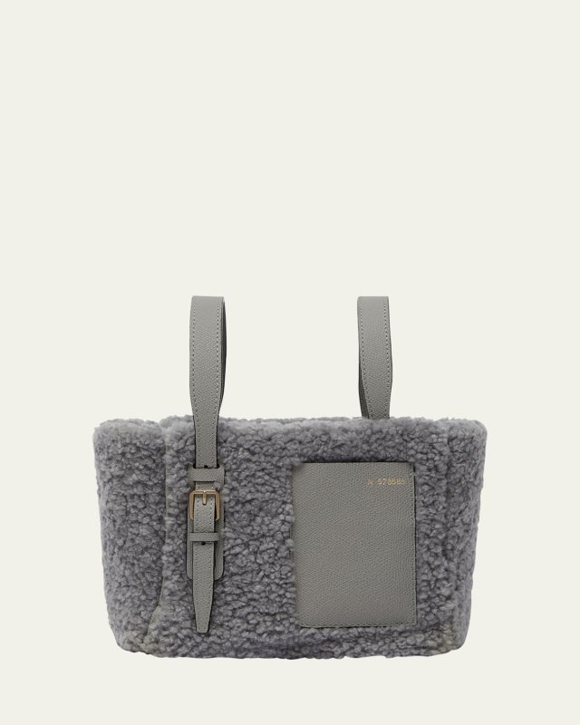 Bunny Mini Sheep Shearling Fur Tote Bag