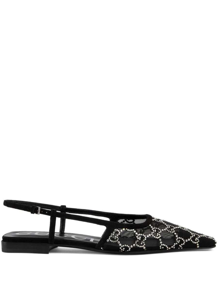 GG slingback ballet flats