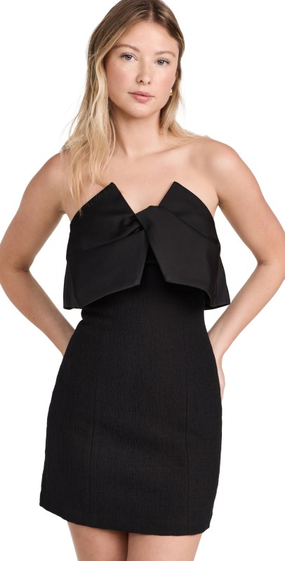 MISHA Aria Dress Black