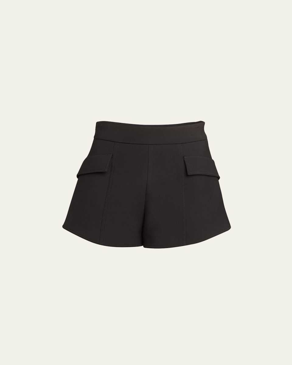 Viscose Suiting Shorts