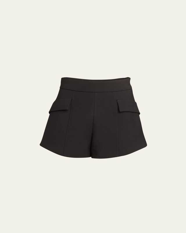 Viscose Suiting Shorts