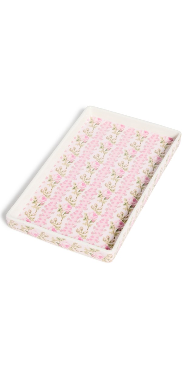 LoveShackFancy Evaline Tray Pink Macaro