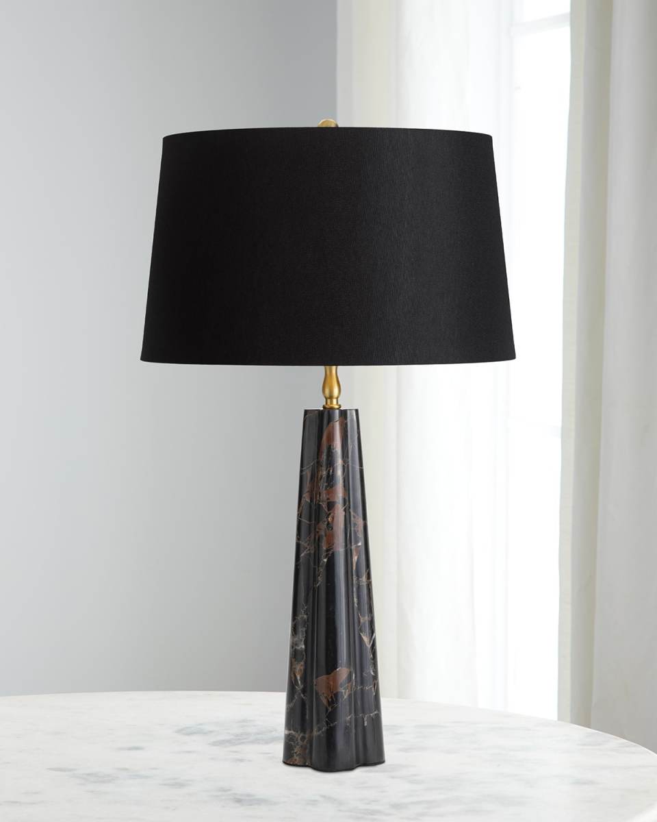 Roman 27" Marble Table Lamp