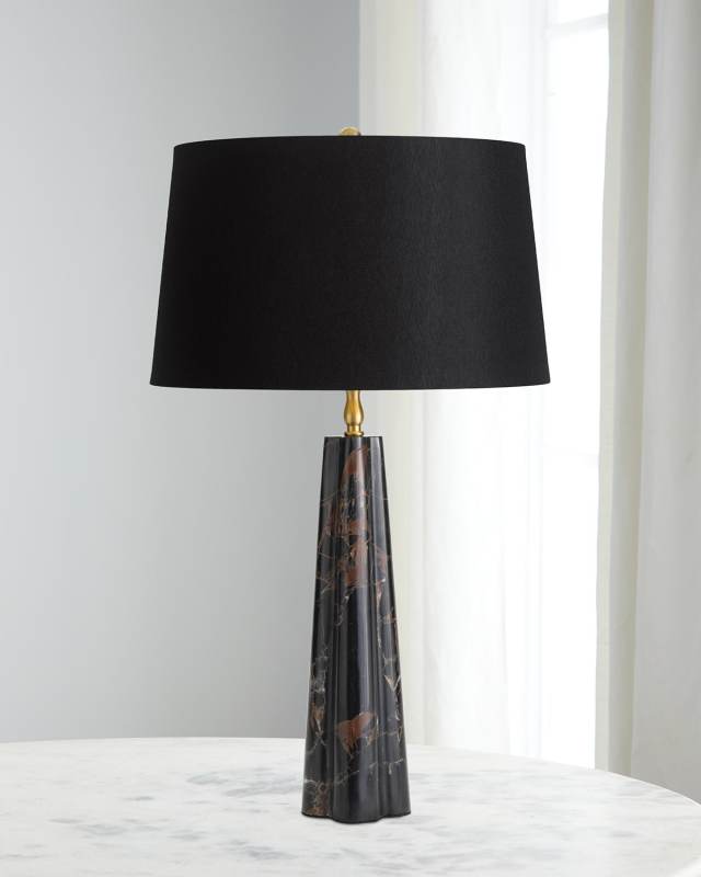 Roman 27" Marble Table Lamp