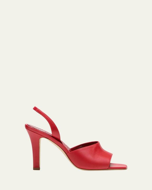 Clotilde Leather Slingback Sandals