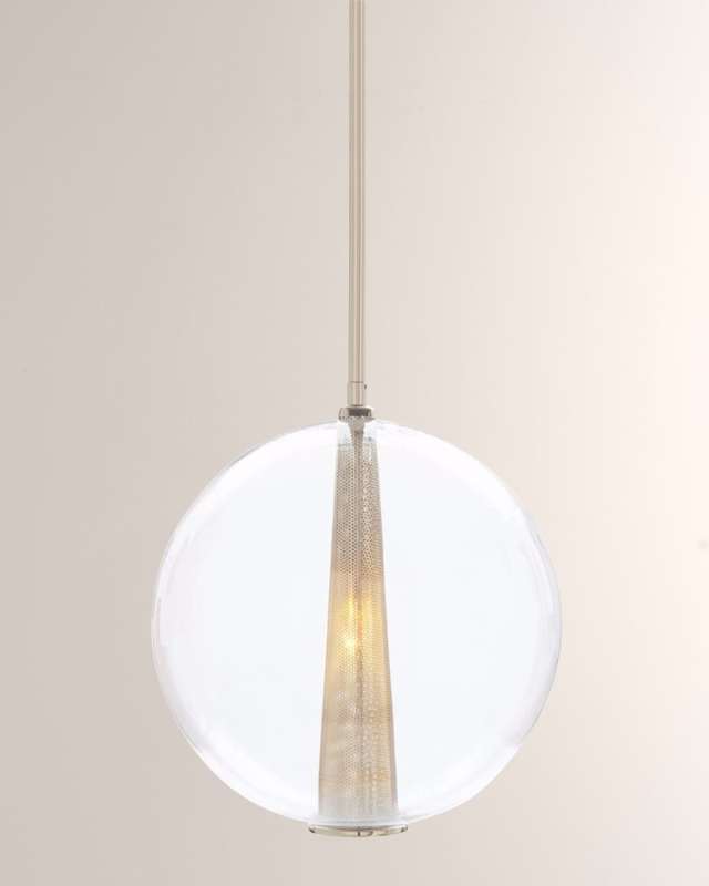 Laura Kirar For Arteriors Caviar Adjustable Large Pendant Light