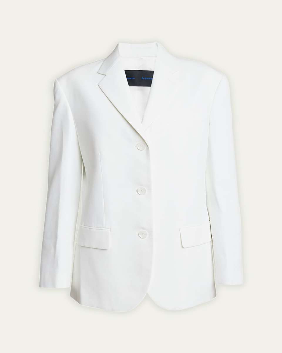 Sandis Cotton Viscose Suiting Blazer