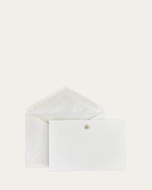 Royal Bee Stationery Set, 12 Cards & Envelopes