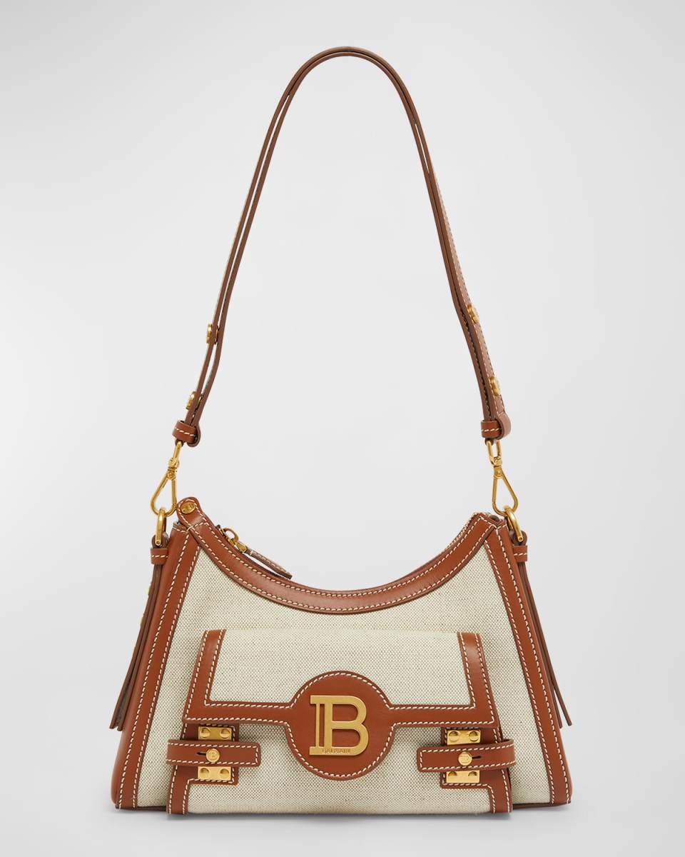 BBuzz Hobo Bag in Canvas and Leather