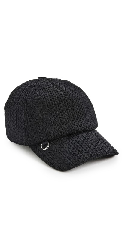 Jacquemus La Casquette Belo Knit Cap Black