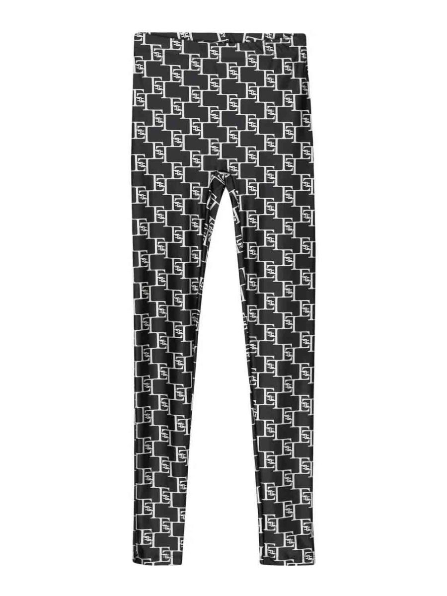 Elisabetta Franchi Pantalons Décontractés - Noir