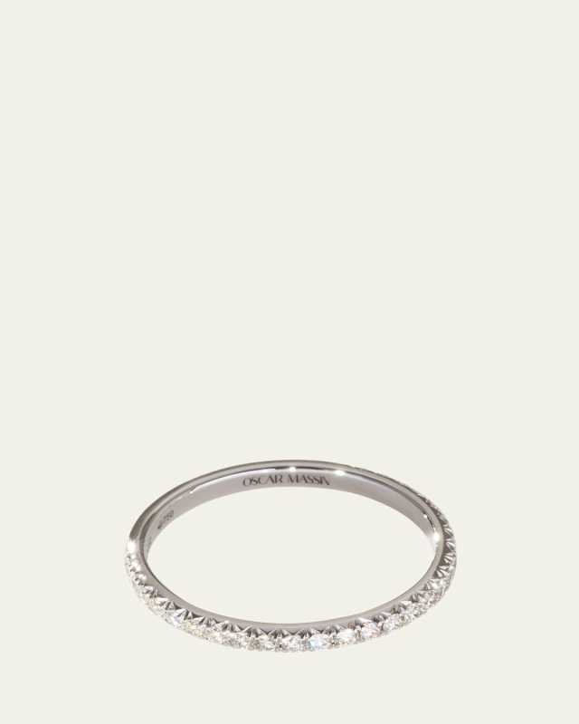 Libert 18K Recycled Gold and Lab Grown Diamond Wedding Ring