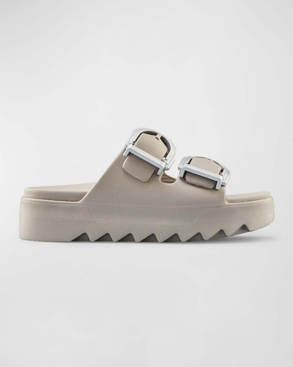 Piknik Dual-Buckle Platform Sandals