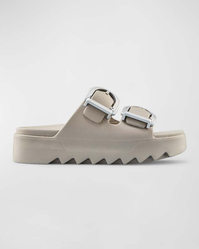 Piknik Dual-Buckle Platform Sandals