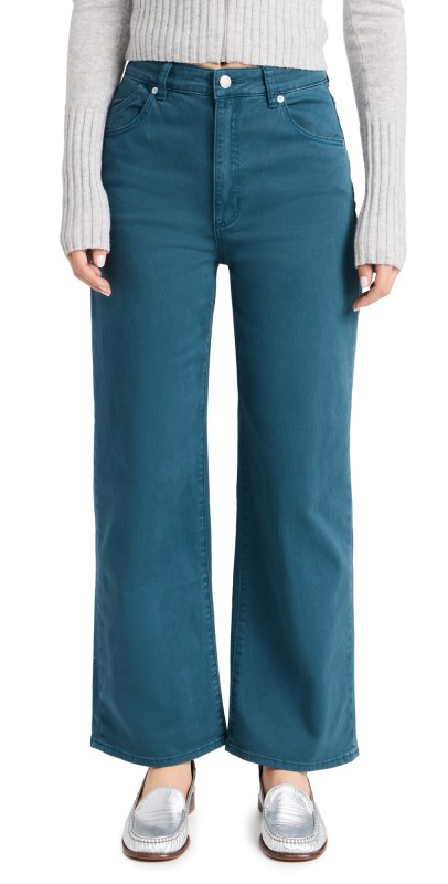 Rolla's Heidi Ankle Petrol Jeans Petrol