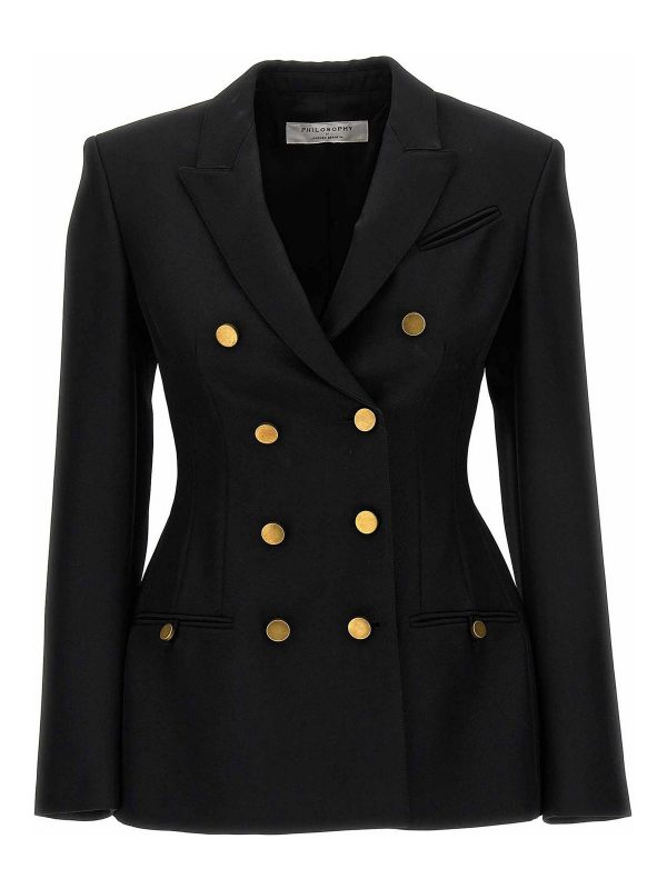 Philosophy di Lorenzo Serafini Blazer - Noir