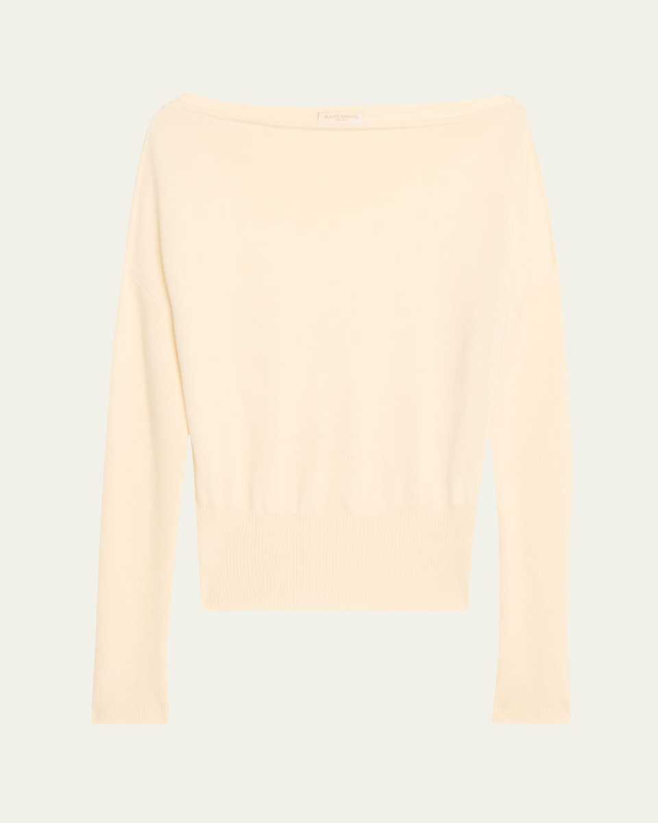 Chance One-Shoulder Wool Sweater
