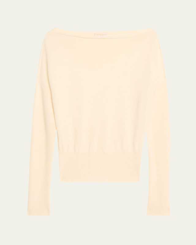 Chance One-Shoulder Wool Sweater