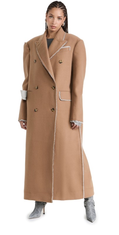 Interior The Riley Coat Camel