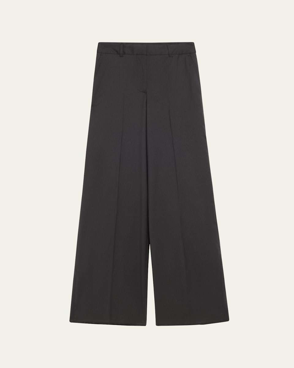 Rosa Pinstripe Italian Wool Pants