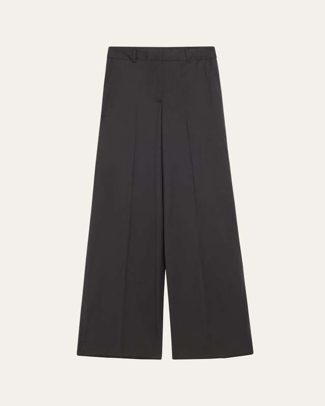 Rosa Pinstripe Italian Wool Pants
