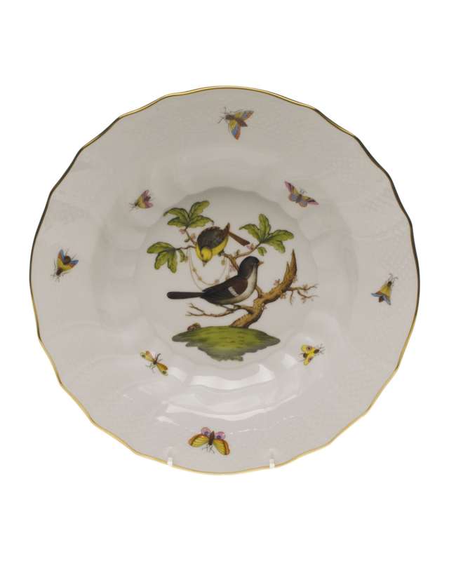 Rothschild Bird Motif 1 Rim Soup Plate