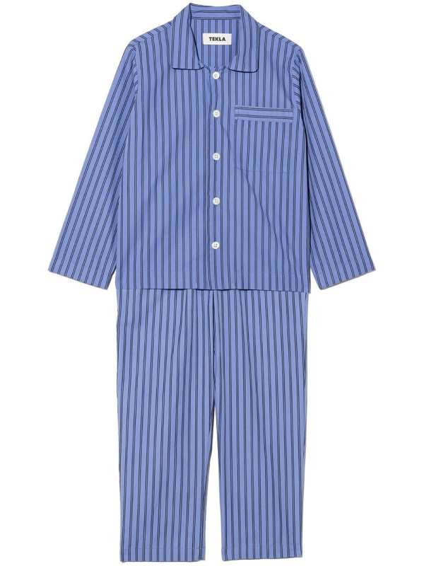 striped organic cotton pyjama set