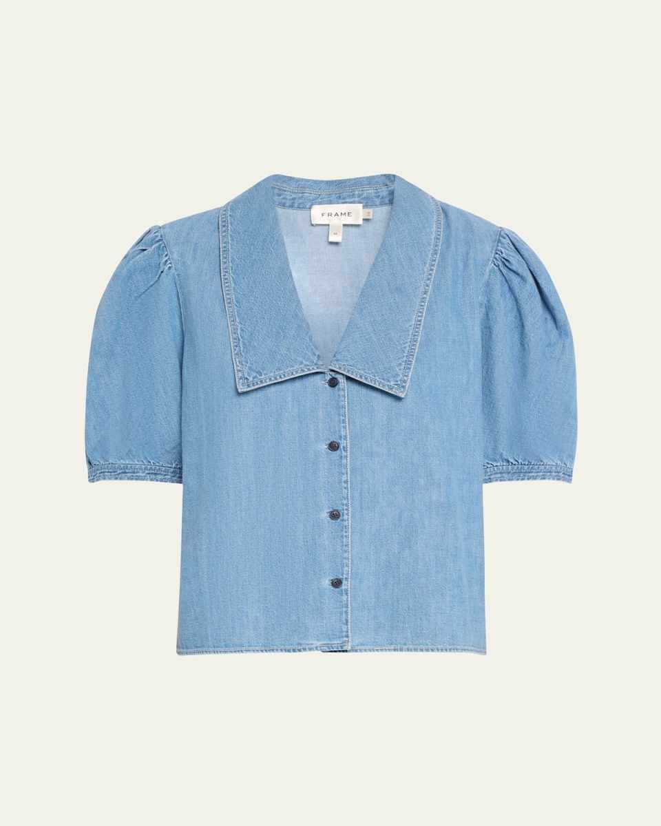 Denim Sailor Blouse