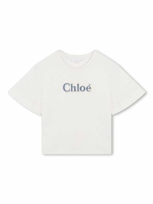 slogan-print cotton T-shirt