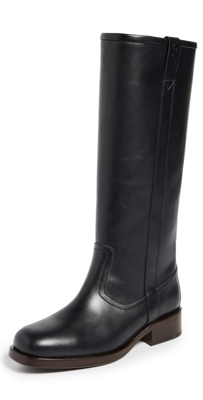A. P.C. Bottes Camarguaise Heloise Boots Lzz Black