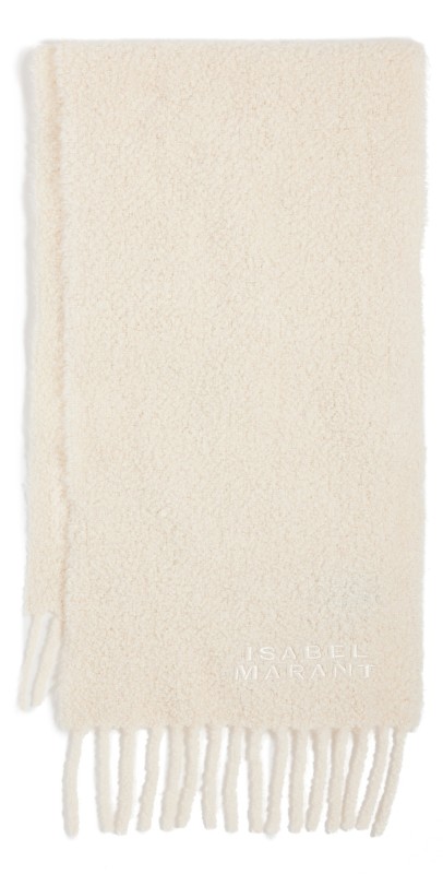 Isabel Marant Fouzy Scarf Ecru