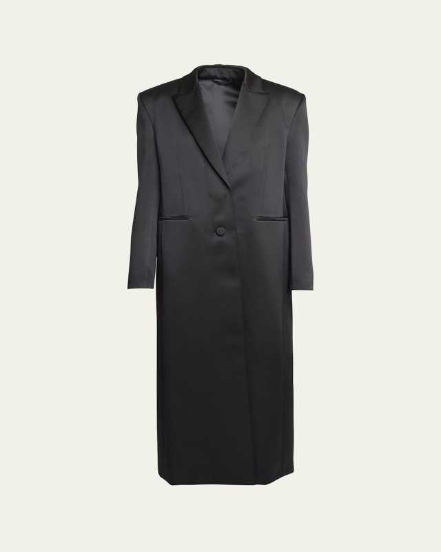 Structured Long Blazer Coat